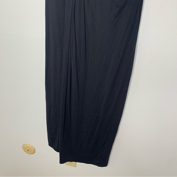 Peruvian Connection black twist sleeveless maxi dress - Picture 9 of 10